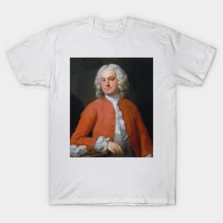 Portrait of a Man by William Hogarth T-Shirt